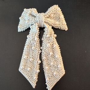 Sincerely Jules Pearl Embellished Hair Bow